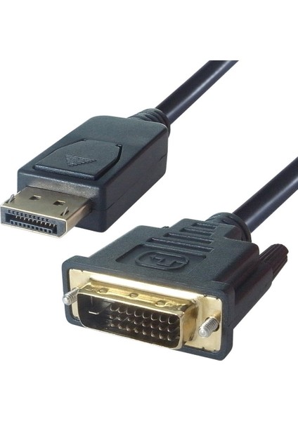 4558 Displayport To DVI Çevirici Dönüştürücü Adaptör Kablosu