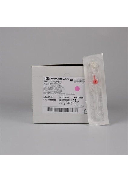 Anjiocat(Intraket-Branül) 20g Pembe 50 Adet