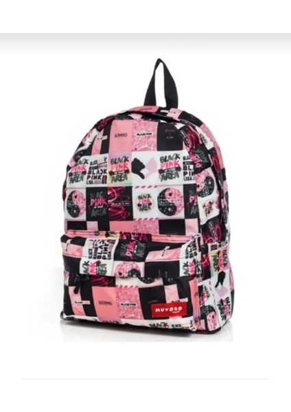 Blackpink Kolaj Baskı Sırt Çantası fiyatları