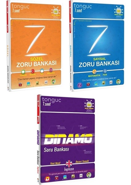 Tonguç Yayınları 7. Sınıf Şampiyon Paketi (7 Kitap) -(Kafa Defteri ) fiyatları