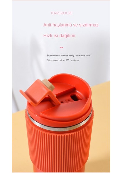 Yıfeng Çift ​​katmanlı Kahve Fincanı 480ML (Yurt Dışından)