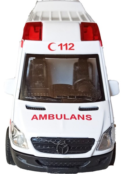 Vardem Ambulans Metal Işıklı, Sirenli, Çek Bırak Tarzında(Ön ve Arka Kapıları Açılır) fiyatları