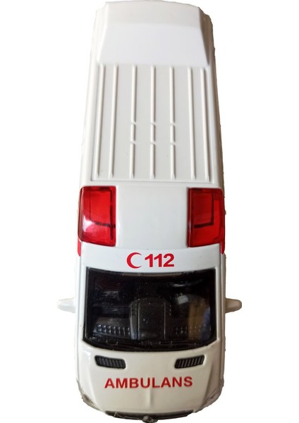 Vardem Ambulans Metal Işıklı, Sirenli, Çek Bırak Tarzında(Ön ve Arka Kapıları Açılır) indirimleri