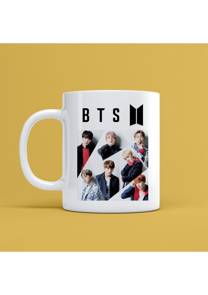 Bts Tasarımlı Kupa Bardak Mr-01
