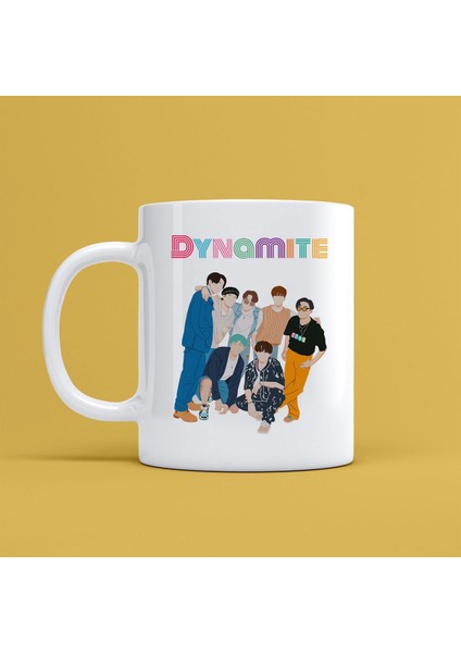 Bts Tasarımlı Kupa Bardak Mr-03