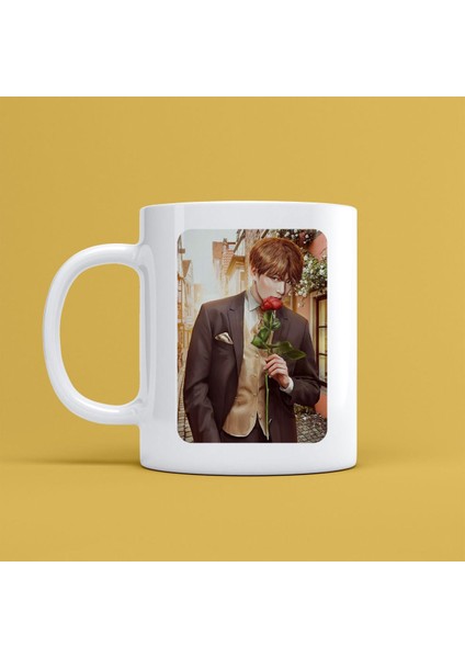 Bts Tasarımlı Kupa Bardak Mr-05