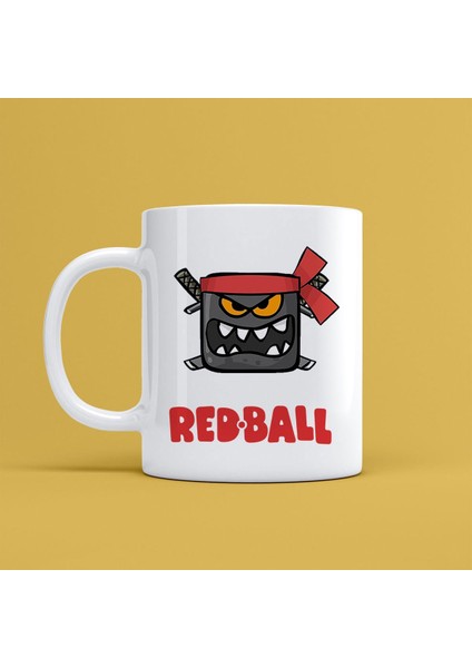 Redball Tasarımlı Kupa Bardak Mr-08