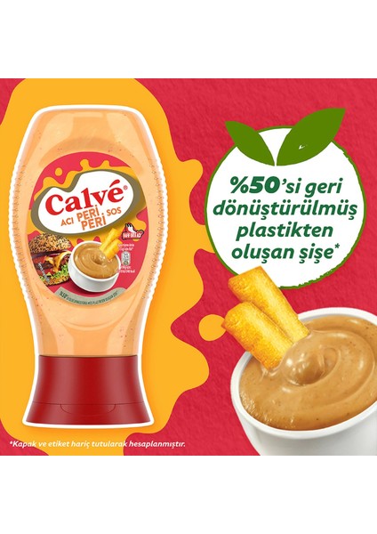 Sos Acı Peri Peri Hafif Orta Acı 245 G X3 Adet