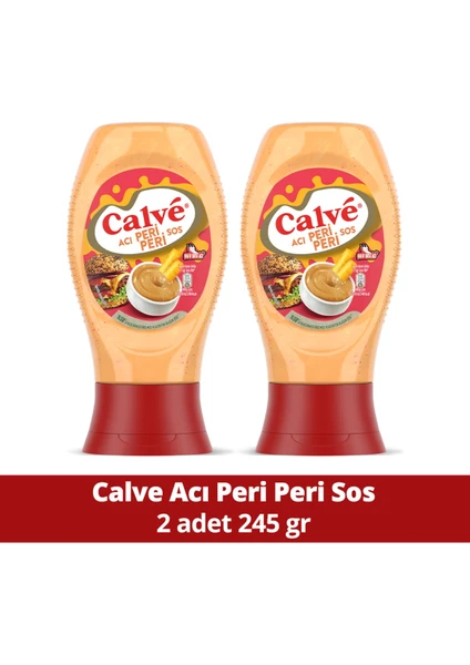 Sos Acı Peri Peri Hafif Orta Acı 245 G X2 Adet