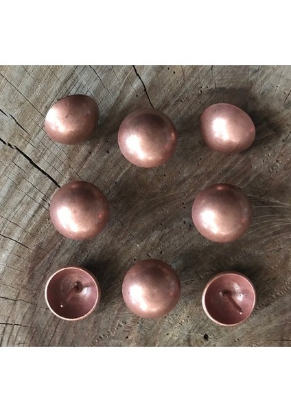 Bakır Renk Kabara Raptiye Koltuk Çivisi Çap 22MM 30ADET