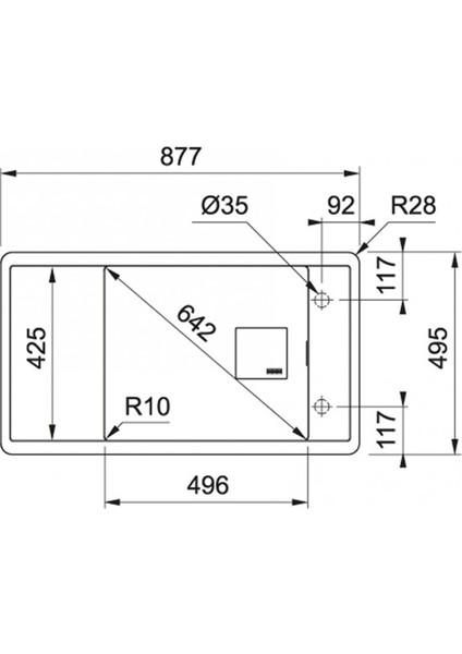 Fresno Fsg 611 Fragranite Stone Grey Gri Tezgah Üstü Eviye fiyatları