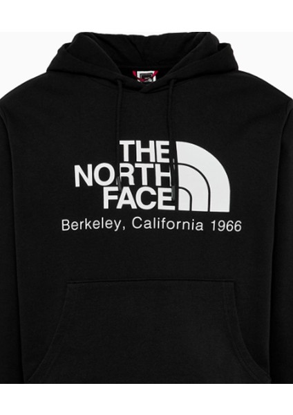M Berkeley Calıfornıa Hoodıe Siyah Erkek Sweatshirt NF0A55GFJK31