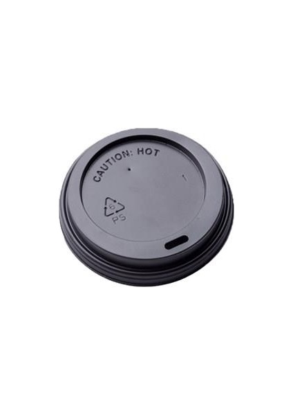 Proteda Siyah Bardak Kapak Emzikli 8-12 Oz 100 Lü 1 Pk