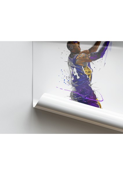 1 Parça Poster Kanvas Tablo Kobe Byrant ??baskeyball Oyuncuları Hediye Kanvas Motivasyon Kanvas P fiyatları