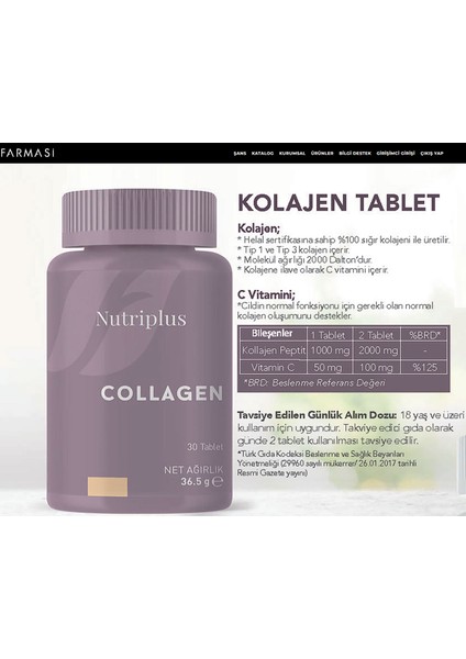 Nutrıplus Tablet 30 Adet