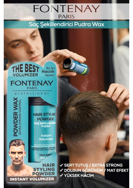 Saç Şekillendirici Toz Wax Mat Effect Mavı 20gr fiyatları