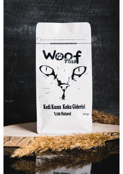 Woofplus Kedi Kumu Koku Giderici Naturel 310 Gr