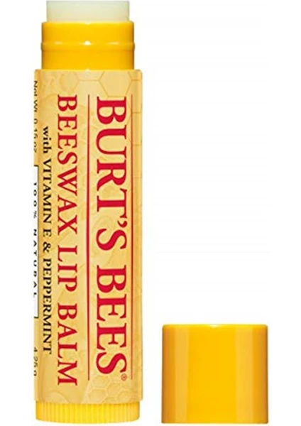 Burt's Bees Burt's Bees Beeswax Dudak Bakım Kremi - Nane Ferahlığı 1 Paket (1 x 4.25 G)