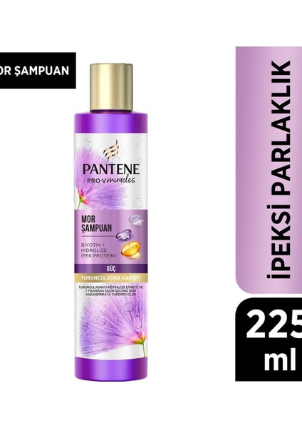 Mor Şampuan Pro-V 225 Ml