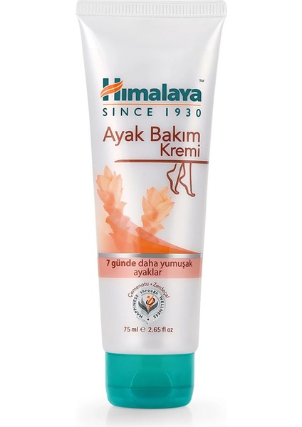 Ayak Kremi, Sal Ağacı, Çemen Otu, Zerdeçal, Bal, Nemlendirici, Besleyici, Tüm Ciltler, 75 ml