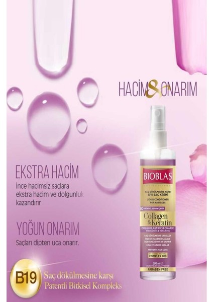 Yağlanmaya Karşı Collagen&Keratin 3'Lü Saç Bakım Seti modelleri