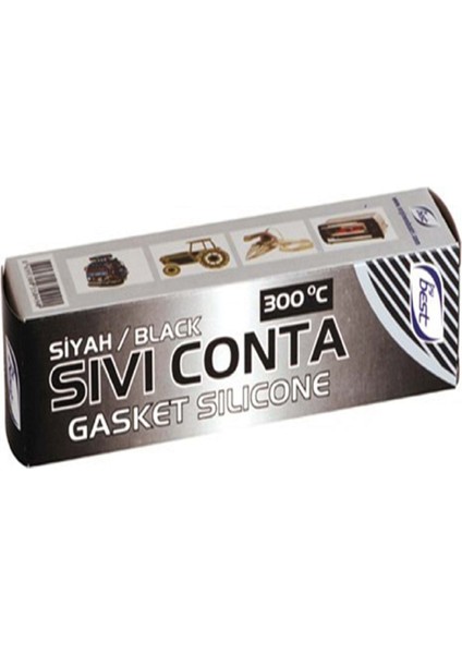 By Best Sıvı Conta Siyah 80 gr