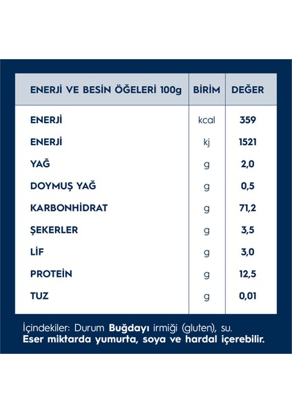 Burgu/Fusilli 500 gr