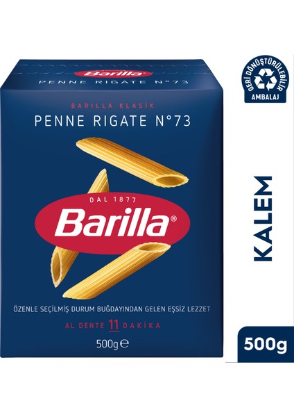 Kalem/Penne Rigate 500 gr