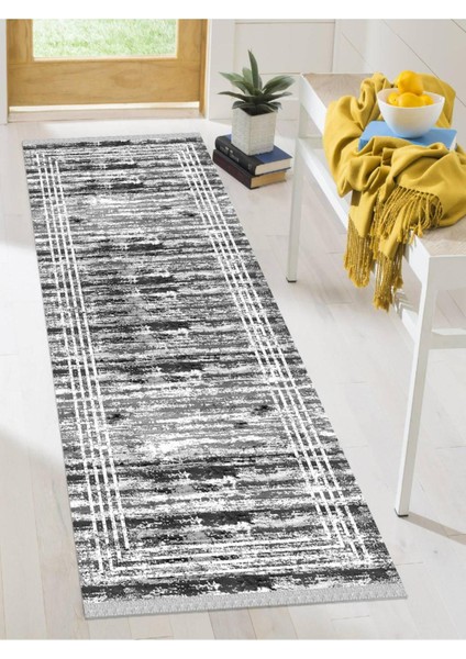 Dekoratif Kaymaz Taban Yıkanabilir Modern Halı DELÜX-1042