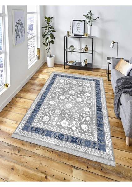 Dekoratif Kaymaz Taban Yıkanabilir Modern Halı DELÜX-1031