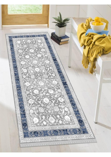 Dekoratif Kaymaz Taban Yıkanabilir Modern Halı DELÜX-1031