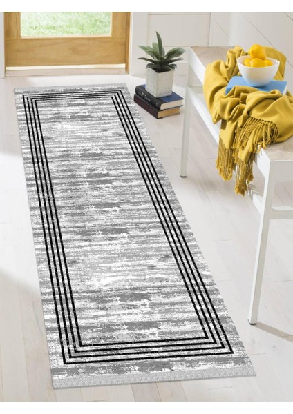 Dekoratif Kaymaz Taban Yıkanabilir Modern Halı DELÜX-1041