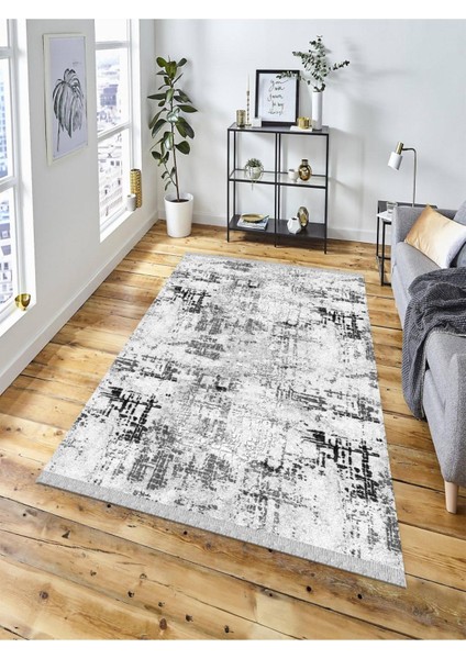Dekoratif Kaymaz Taban Yıkanabilir Modern Halı DELÜX-3041