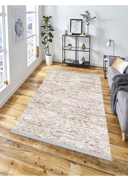 Dekoratif Kaymaz Taban Yıkanabilir Modern Halı DELÜX-4030