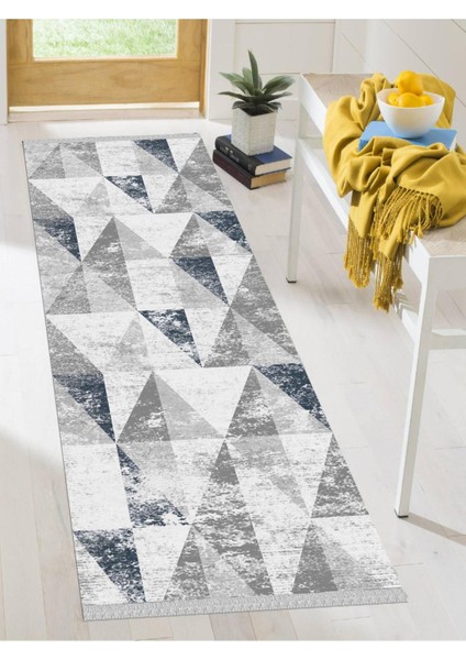 Dekoratif Kaymaz Taban Yıkanabilir Modern Halı DELÜX-4081