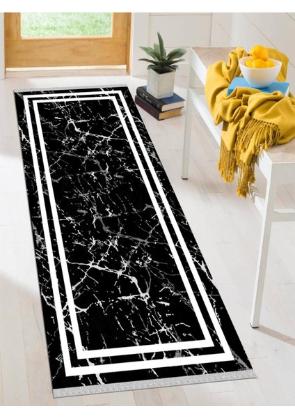 Dekoratif Kaymaz Taban Yıkanabilir Modern Halı DELÜX-5040