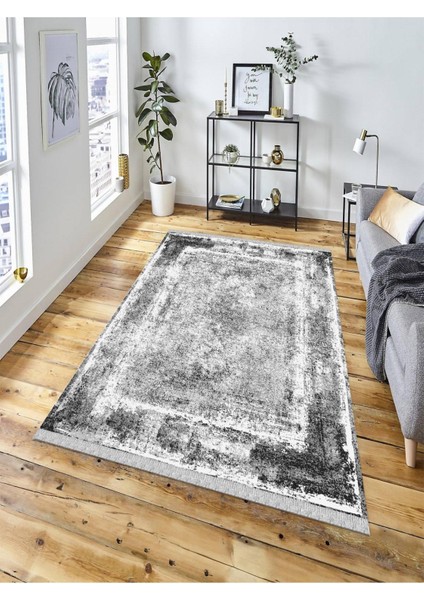Dekoratif Kaymaz Taban Yıkanabilir Modern Halı DELÜX-5044
