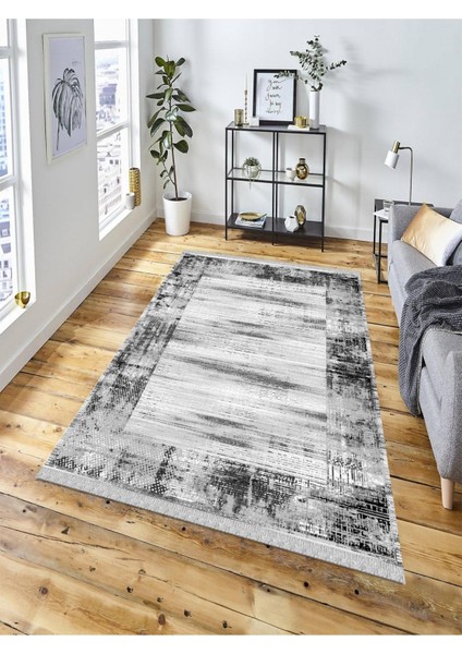 Dekoratif Kaymaz Taban Yıkanabilir Modern Halı DELÜX-6026