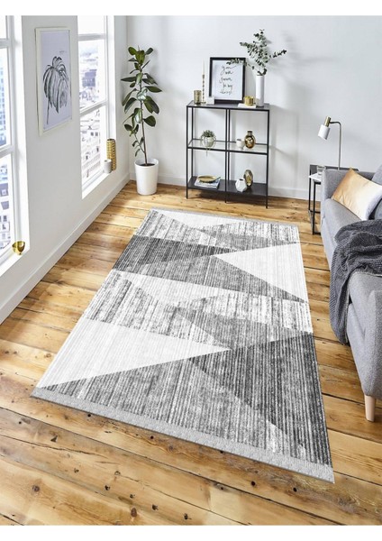 Dekoratif Kaymaz Taban Yıkanabilir Modern Halı DELÜX-6046