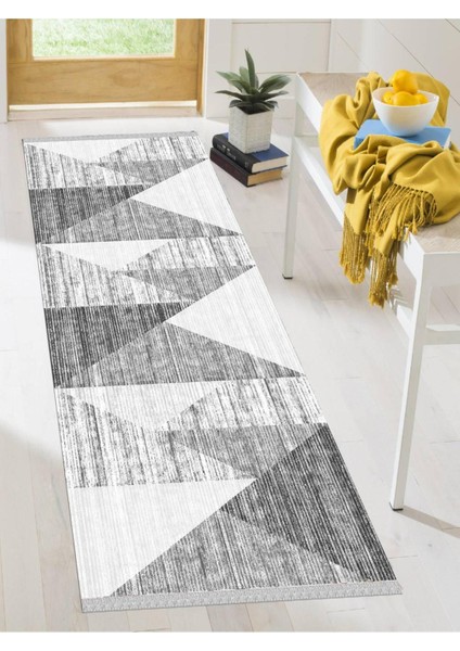 Dekoratif Kaymaz Taban Yıkanabilir Modern Halı DELÜX-6046