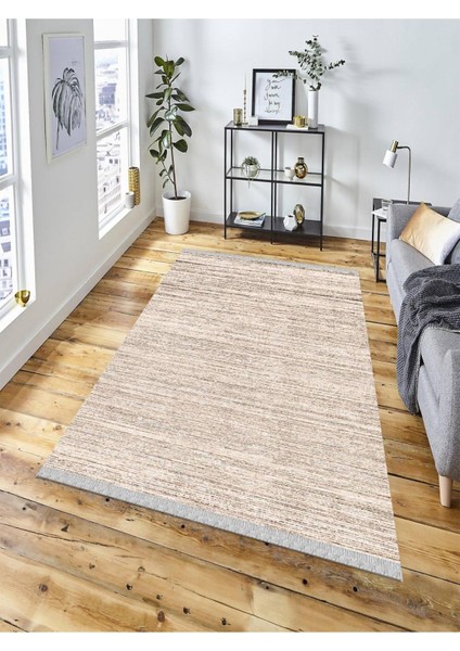 Dekoratif Kaymaz Taban Yıkanabilir Modern Halı DELÜX-4004