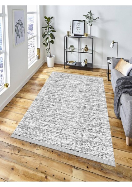 Dekoratif Kaymaz Taban Yıkanabilir Modern Halı DELÜX-4029