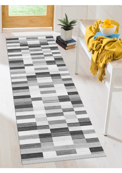Dekoratif Kaymaz Taban Yıkanabilir Modern Halı DELÜX-3037