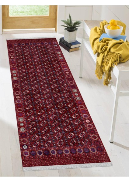 Dekoratif Kaymaz Taban Yıkanabilir Modern Halı DELÜX-4036