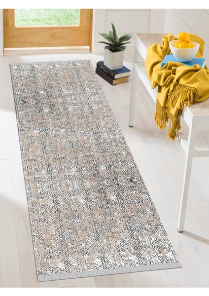 Dekoratif Kaymaz Taban Yıkanabilir Modern Halı DELÜX-5020
