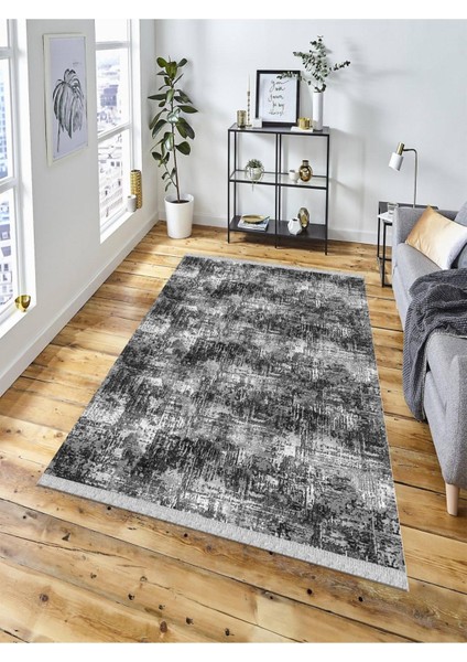 Dekoratif Kaymaz Taban Yıkanabilir Modern Halı DELÜX-4044