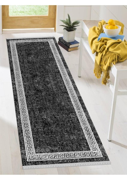 Dekoratif Kaymaz Taban Yıkanabilir Modern Halı DELÜX-6011