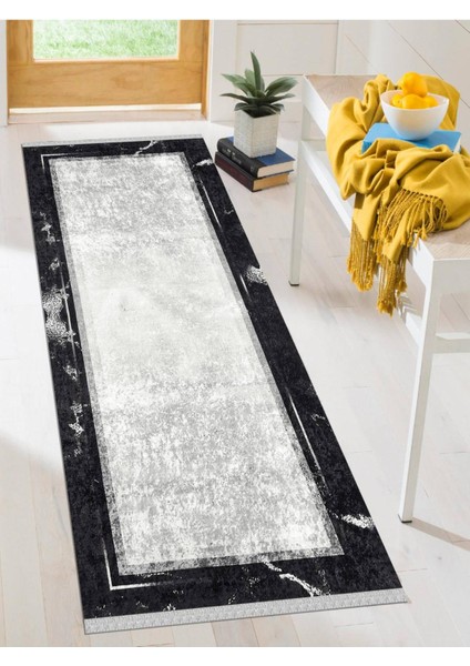 Dekoratif Kaymaz Taban Yıkanabilir Modern Halı DELÜX-5036