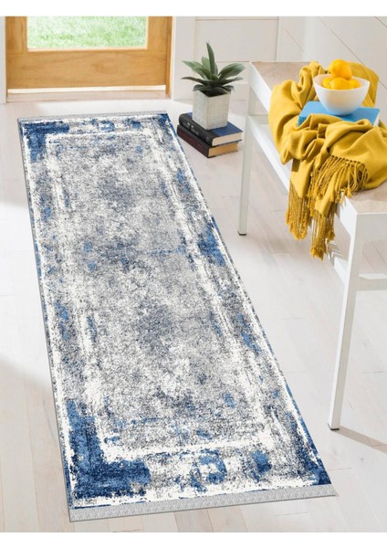 Dekoratif Kaymaz Taban Yıkanabilir Modern Halı DELÜX-5043