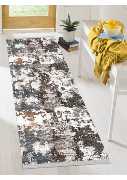 Dekoratif Kaymaz Taban Yıkanabilir Modern Halı DELÜX-8010